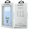 Чохол Karl Lagerfeld Smooth Ikonik Sketch для iPhone 18 Pro Max | 17 Pro Max Light Blue (KLHMP18X6PWKIKDB)