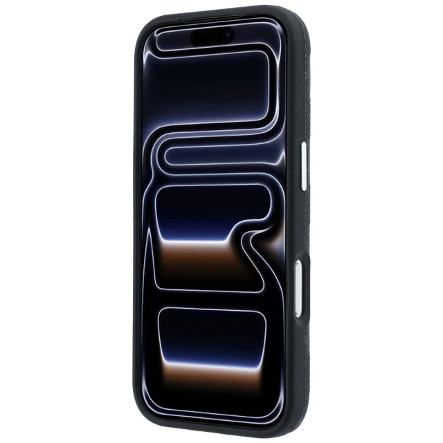 Чохол Karl Lagerfeld Grained Mono Resin Logo для iPhone 18 Pro | 17 Pro Black (KLHMP18L6PWKLMHK)