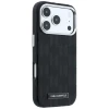 Чохол Karl Lagerfeld Grained Mono Resin Logo для iPhone 18 Pro Max | 17 Pro Max Black (KLHMP18X6PWKLMHK)