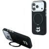 Чохол Karl Lagerfeld with Ring Stand 360 Choupette Head Pin для iPhone 18 Pro | 17 Pro Black (KLHMP18LPSRSCHHK)