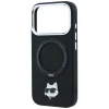 Чохол Karl Lagerfeld with Ring Stand 360 Choupette Head Pin для iPhone 18 Pro | 17 Pro Black (KLHMP18LPSRSCHHK)