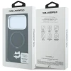 Чохол Karl Lagerfeld with Ring Stand 360 Choupette Head Pin для iPhone 18 Pro | 17 Pro Black (KLHMP18LPSRSCHHK)