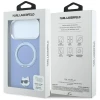 Чохол Karl Lagerfeld with Ring Stand 360 Choupette Head Pin для iPhone 18 Pro Max | 17 Pro Max Light Blue (KLHMP18XPSRSCHHB)