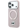 Чохол Karl Lagerfeld with Ring Stand 360 Choupette Head Pin для iPhone 18 Pro Max | 17 Pro Max Pink (KLHMP18XPSRSCHHP)