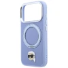 Чохол Karl Lagerfeld with Ring Stand 360 Karl Head Pin для iPhone 18 Pro Max | 17 Pro Max Light Blue (KLHMP18XPSRSKLHB)