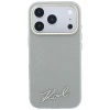 Чохол Karl Lagerfeld Saffiano Small Script Metal Logo для iPhone 18 Pro | 17 Pro Beige (KLHMP18L6PWSKSE)