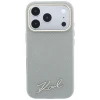 Чехол Karl Lagerfeld Saffiano Small Script Metal Logo для iPhone 18 Pro Max | 17 Pro Max Beige (KLHMP18X6PWSKSE)