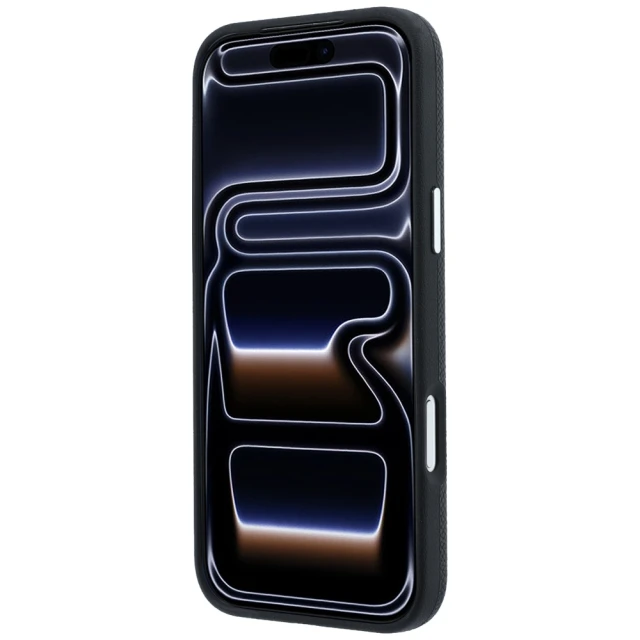 Чохол Karl Lagerfeld Grained Karl Head Metal для iPhone 18 Pro | 17 Pro Black (KLHMP18L6PSKHLK)