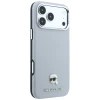 Чохол Karl Lagerfeld Grained Karl Head Metal для iPhone 18 Pro | 17 Pro Grey (KLHMP18L6PSKHLG)