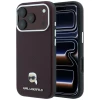 Чохол Karl Lagerfeld Grained Karl Head Metal для iPhone 18 Pro Max | 17 Pro Max Red (KLHMP18X6PSKHLR)