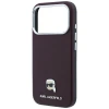 Чохол Karl Lagerfeld Grained Karl Head Metal для iPhone 18 Pro Max | 17 Pro Max Red (KLHMP18X6PSKHLR)