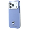 Чохол Karl Lagerfeld Grained Choupette Head Metal для iPhone 18 Pro | 17 Pro Blue (KLHMP18L6PSCHLB)