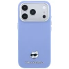 Чохол Karl Lagerfeld Grained Choupette Head Metal для iPhone 18 Pro | 17 Pro Blue (KLHMP18L6PSCHLB)