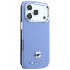 Чохол Karl Lagerfeld Grained Choupette Head Metal для iPhone 18 Pro | 17 Pro Blue (KLHMP18L6PSCHLB)