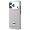 Чохол Karl Lagerfeld Grained Choupette Head Metal для iPhone 18 Pro | 17 Pro Pink (KLHMP18L6PSCHLP)