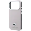 Чохол Karl Lagerfeld Grained Choupette Head Metal для iPhone 18 Pro | 17 Pro Pink (KLHMP18L6PSCHLP)