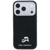 Чохол Karl Lagerfeld Grained Heads Metal для iPhone 18 Pro | 17 Pro Black (KLHMP18L6PSKCHLK)