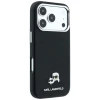 Чохол Karl Lagerfeld Grained Heads Metal для iPhone 18 Pro | 17 Pro Black (KLHMP18L6PSKCHLK)