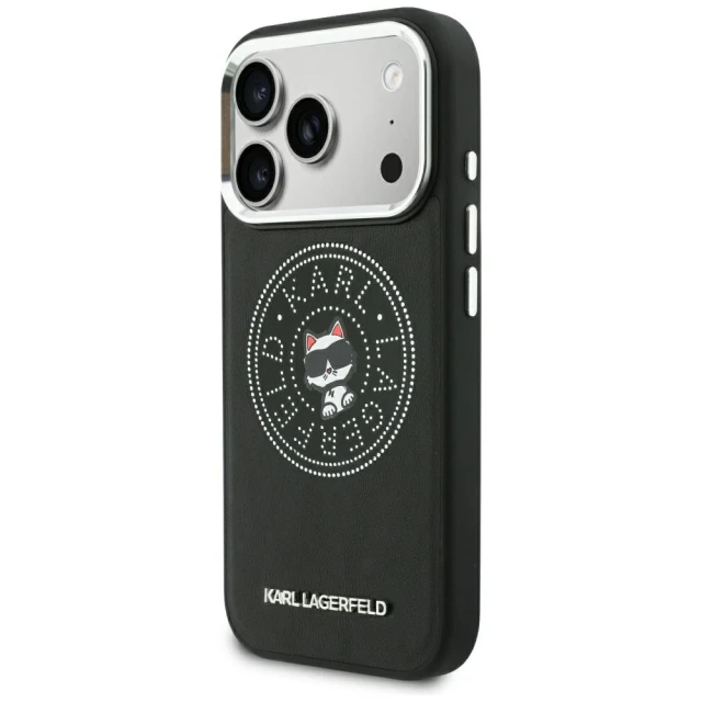 Чохол Karl Lagerfeld Point & Choupette Sketch для iPhone 18 Pro Max | 17 Pro Max Black (KLHMP18X6PCCPRK)