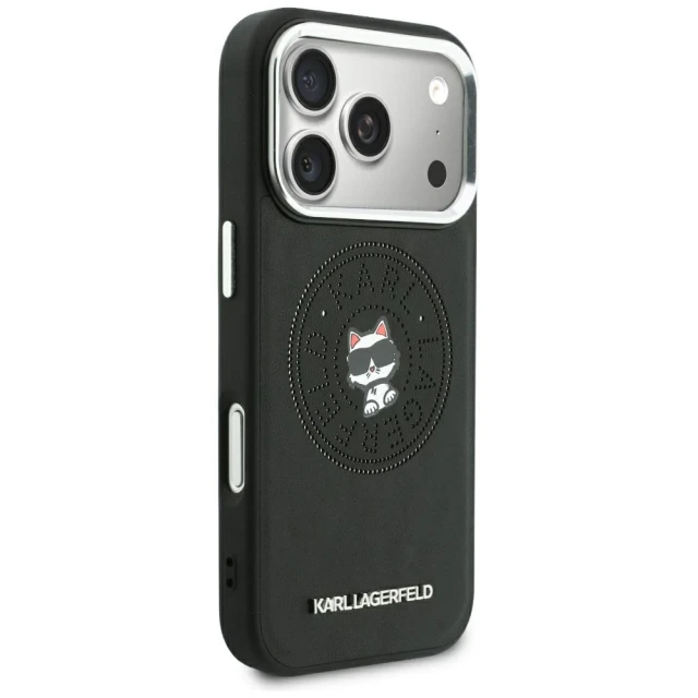 Чохол Karl Lagerfeld Point & Choupette Sketch для iPhone 18 Pro Max | 17 Pro Max Black (KLHMP18X6PCCPRK)