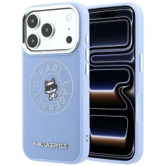 Чохол Karl Lagerfeld Point & Choupette Sketch для iPhone 18 Pro Blue (KLHMP18L6PCCPRB)