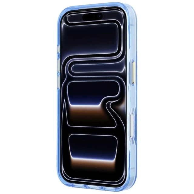 Чохол Karl Lagerfeld Peekaboo Logo untuk iPhone 18 Pro | 17 Pro Blue (KLHMP18L6HCPSCB)