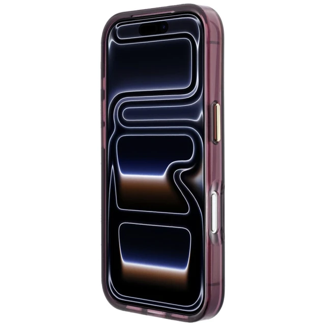 Чохол Karl Lagerfeld Peekaboo Logo для iPhone 18 Pro Max | 17 Pro Max Burgundy (KLHMP18X6HCPSCR)