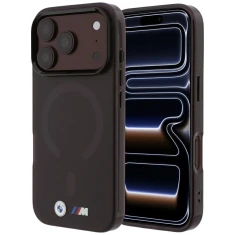 Чохол BMW M IML Frosted Metal Logo & Trims для iPhone 18 Pro Max | 17 Pro Max Red (BMHMP18X26HTFMILR)