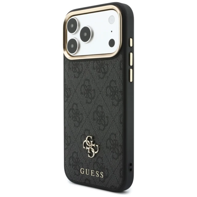 Чохол Guess 4G з портфелем для iPhone 18 Pro | 17 Pro Black (GUBPHCP18LP4SM44CK)