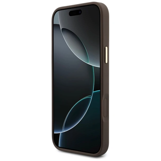 Чохол Guess 4G з портфелем для iPhone 18 Pro | 17 Pro Brown (GUBPHCP18LP4SM44CW)