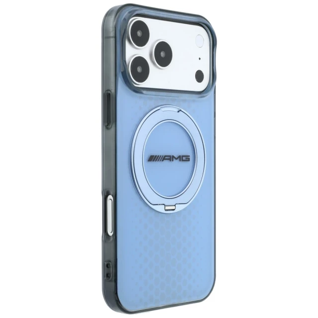 Чохол Mercedes AMG IML Double Layer Urban Line with Ring Stand для iPhone 18 Pro Max | 17 Pro Max Blue (AMHMP18X24HRSGPB)