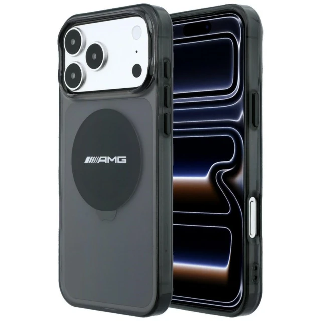 Чохол Mercedes AMG IML Transparent Bicolor Block MagSafe для iPhone 18 Pro Max | 17 Pro Max Black (AMHMP18X24HTBKK)