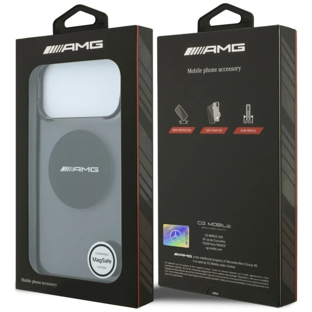 Чохол Mercedes AMG IML Transparent Bicolor Block MagSafe для iPhone 18 Pro Max | 17 Pro Max Black (AMHMP18X24HTBKK)