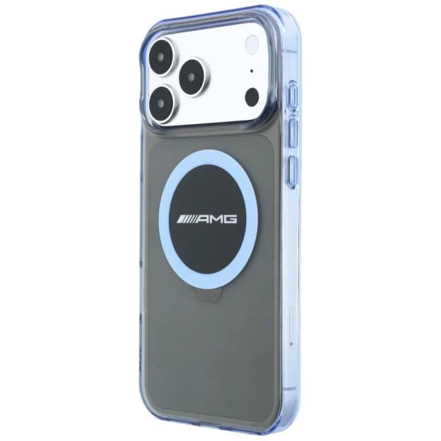 Чохол Mercedes AMG IML Transparent Bicolor Block для iPhone 18 Pro Max | 17 Pro Max Black Blue (AMHMP18X24HTBKB)