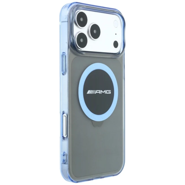 Чохол Mercedes AMG IML Transparent Bicolor Block для iPhone 18 Pro Max | 17 Pro Max Black Blue (AMHMP18X24HTBKB)