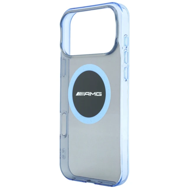 Чохол Mercedes AMG IML Transparent Bicolor Block для iPhone 18 Pro Max | 17 Pro Max Black Blue (AMHMP18X24HTBKB)