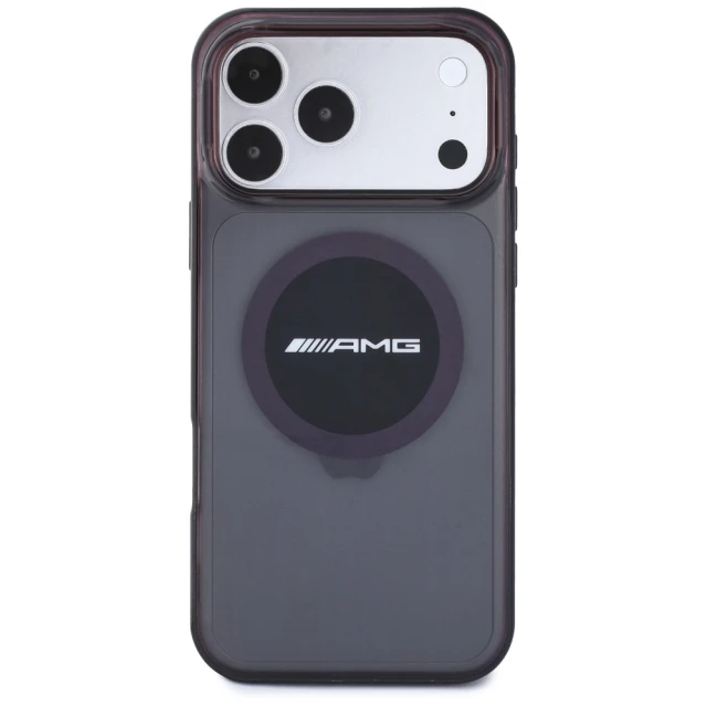 Чохол Mercedes AMG IML Transparent Bicolor Block для iPhone 18 Pro Max | 17 Pro Max Black Red (AMHMP18X24HTBKR)