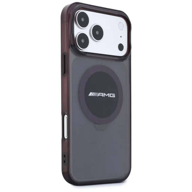 Чохол Mercedes AMG IML Transparent Bicolor Block для iPhone 18 Pro Max | 17 Pro Max Black Red (AMHMP18X24HTBKR)