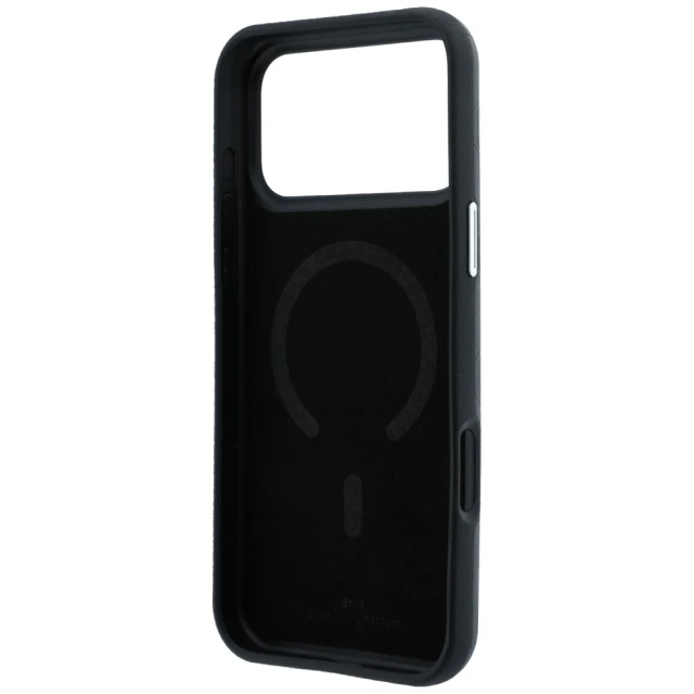 Чохол BMW Sign Deboss Quilted Metal Logo для iPhone 18 Pro | 17 Pro Grey (BMHMP18L26SWOSPA)