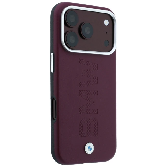 Чохол BMW Sign Centered Deboss для iPhone 18 Pro Max | 17 Pro Max Red (BMHMP18X26SWOWMR)