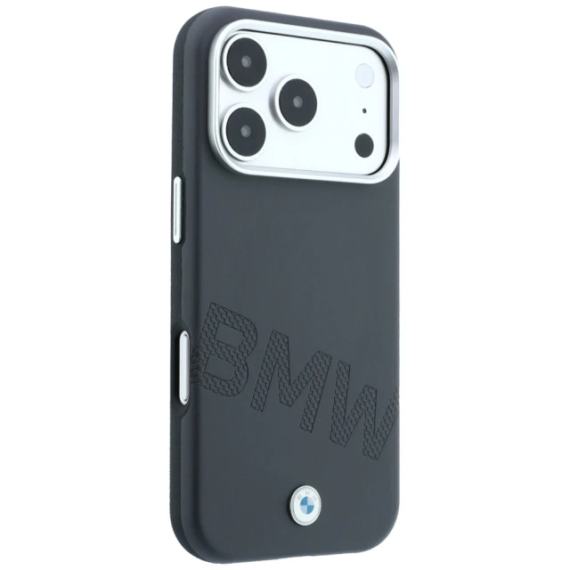 Чохол BMW Sign Inclined Deboss Letters для iPhone 18 Pro Max | 17 Pro Max Grey (BMHMP18X26SWOWDA)