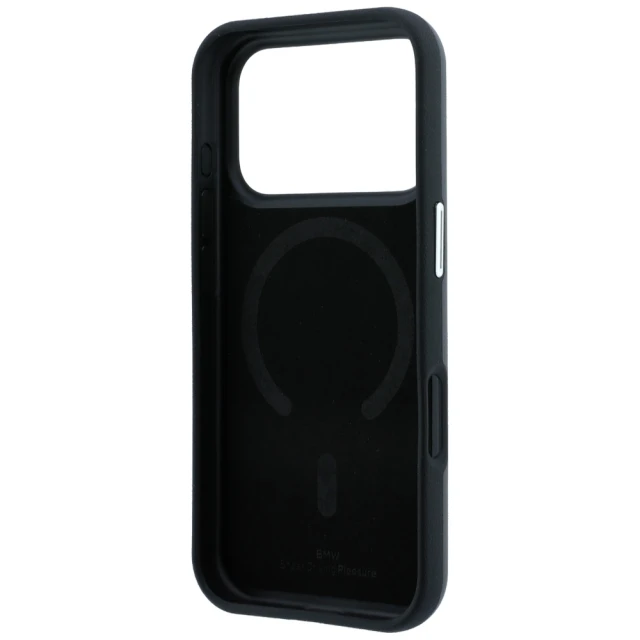 Чохол BMW Sign Inclined Deboss Letters для iPhone 18 Pro Max | 17 Pro Max Grey (BMHMP18X26SWOWDA)