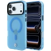 Чохол BMW Sign Frosted IML & Metal Logo для iPhone 18 Pro Max | 17 Pro Max Blue (BMHMP18X26HTFSILB)