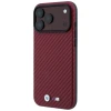 Чохол BMW M Carbon Metal Logo для iPhone 18 Pro | 17 Pro Red (BMHMP18L26SWPCILR)