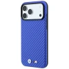 Чохол BMW M Carbon Metal Logo для iPhone 18 Pro Max | 17 Pro Max Blue (BMHMP18X26SWPCILB)