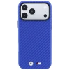 Чохол BMW M Carbon Metal Logo для iPhone 18 Pro Max | 17 Pro Max Blue (BMHMP18X26SWPCILB)