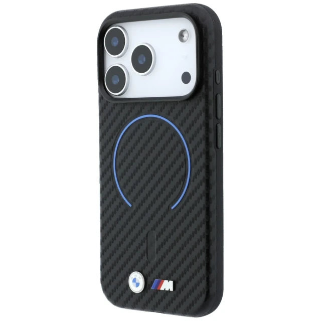 Чохол BMW M Carbon Printed Ring для iPhone 18 Pro Max | 17 Pro Max Black (BMHMP18X26SWPCMKB)