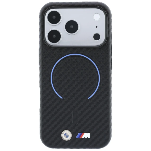 Чохол BMW M Carbon Printed Ring для iPhone 18 Pro Max | 17 Pro Max Black (BMHMP18X26SWPCMKB)