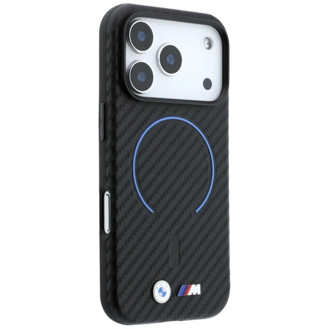 Чохол BMW M Carbon Printed Ring для iPhone 18 Pro Max | 17 Pro Max Black (BMHMP18X26SWPCMKB)
