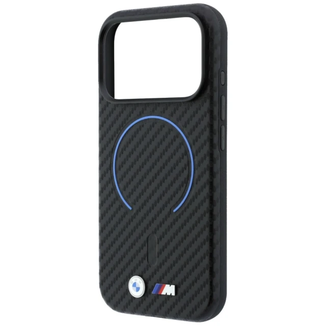 Чохол BMW M Carbon Printed Ring для iPhone 18 Pro Max | 17 Pro Max Black (BMHMP18X26SWPCMKB)
